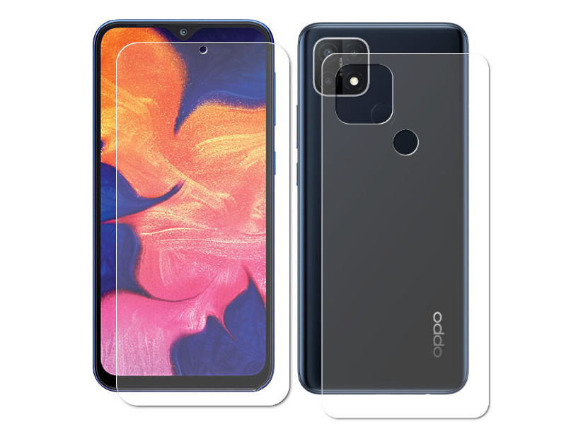 Гидрогелевая пленка LuxCase для Oppo A15S 0.14mm Front and Back Transparent 86553 гидрогелевая пленка luxcase для oppo a74 front transparent 86398