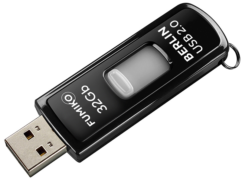 Zakazat.ru: USB Flash Drive 32Gb - Fumiko Berlin USB 2.0 Black FBN-04