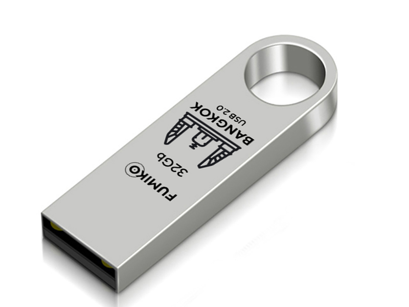 Zakazat.ru: USB Flash Drive 32Gb - Fumiko Bangkok USB 2.0 Silver FBK-04