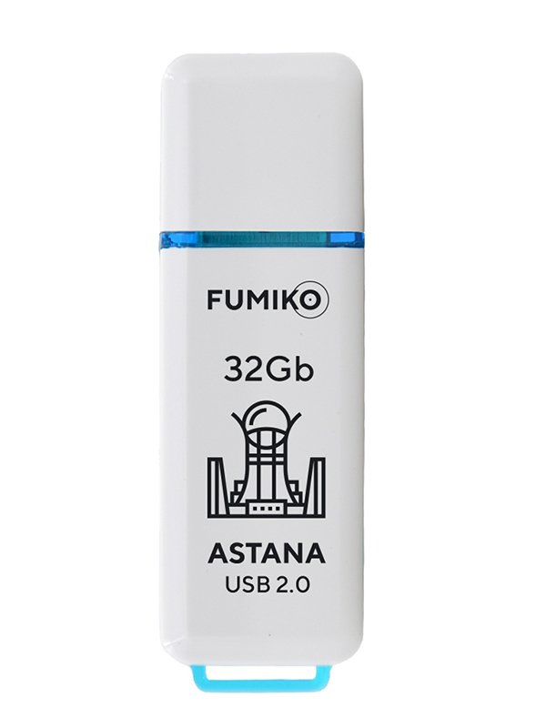 Zakazat.ru: USB Flash Drive 32Gb - Fumiko Astana USB2.0 White FAA-04