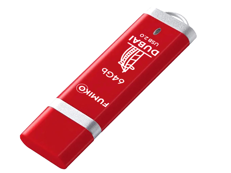 

USB Flash Drive 64Gb - Fumiko Dubai USB 2.0 Red FU64DURED-01 / FDI-15, Dubai