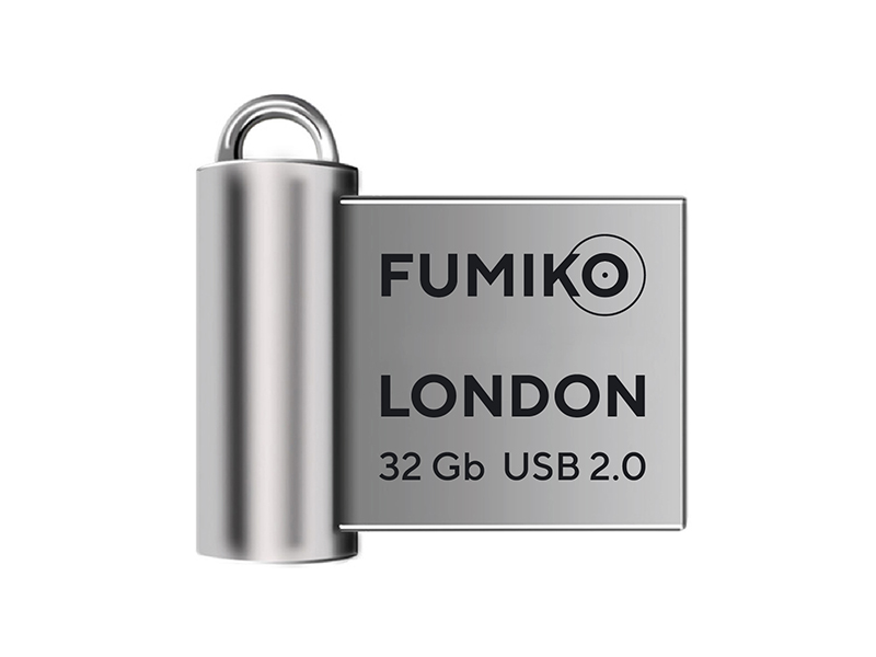 Zakazat.ru: USB Flash Drive 32Gb - Fumiko London USB 2.0 Silver FLO-04