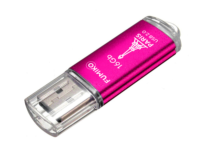 Zakazat.ru: USB Flash Drive 16Gb - Fumiko Paris USB2.0 Pink FPS-08
