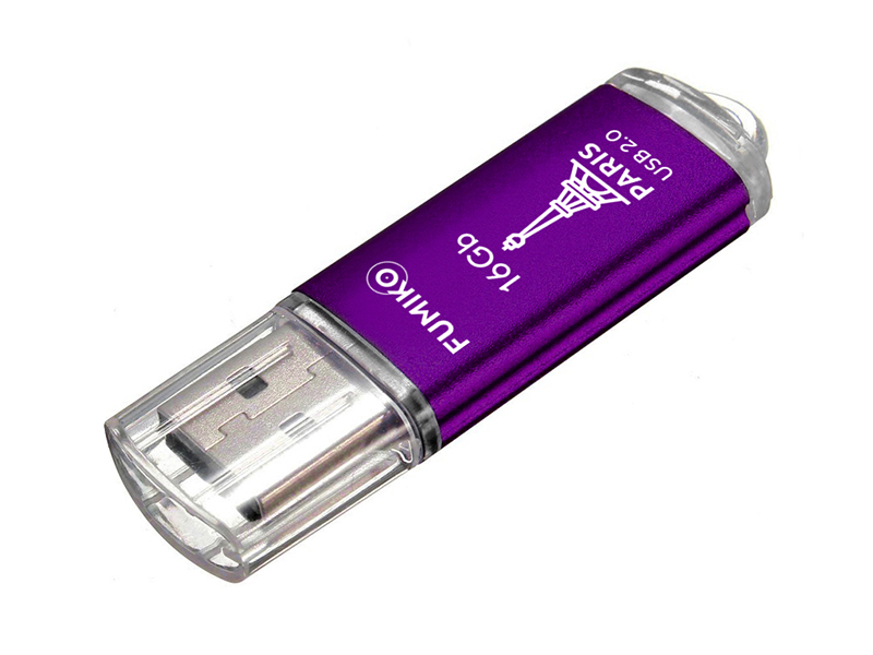 Zakazat.ru: USB Flash Drive 16Gb - Fumiko Paris USB 2.0 Purple FPS-18