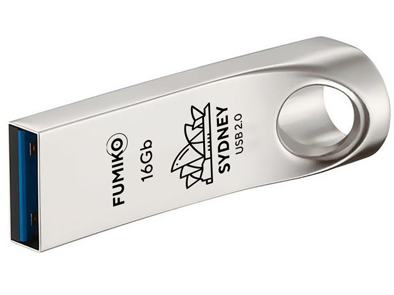 Zakazat.ru: USB Flash Drive 16Gb - Fumiko Sydney USB 2.0 Silver FSY-03