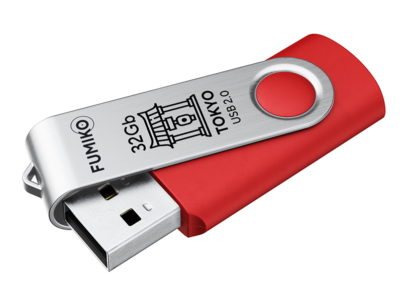 Zakazat.ru: USB Flash Drive 32Gb - Fumiko Tokyo USB 2.0 Red FU32TORED-01 / FTO-14