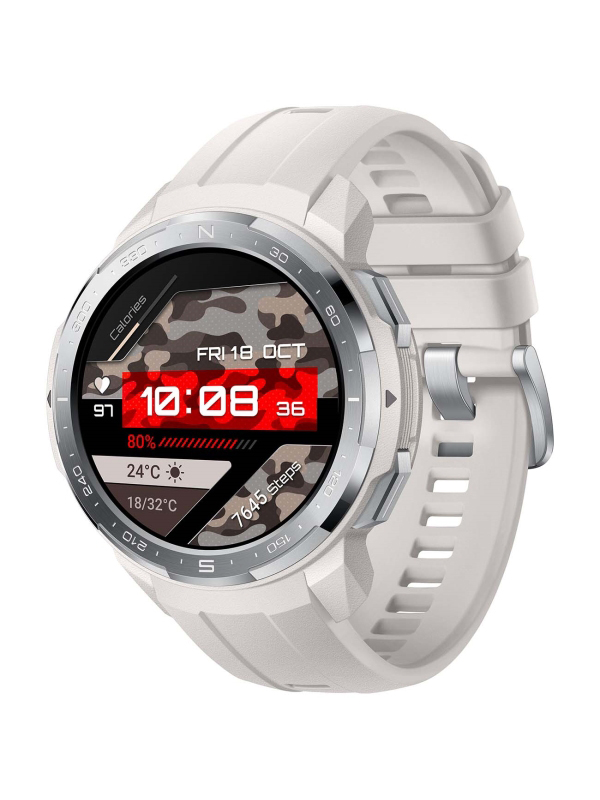 фото Умные часы honor watch gs pro kan-b19 white beige 55026083 выгодный набор + серт. 200р!!!