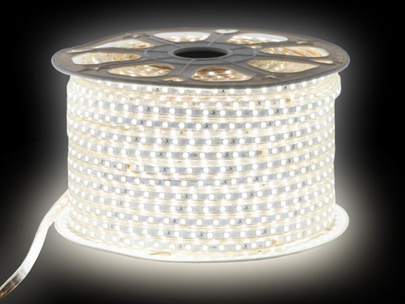 

Светодиодная лента URM SMD 5050 60 LED 220V 14.4W IP67 6500K 10m White N02034, SMD 5050