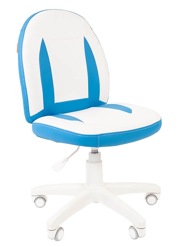 фото Компьютерное кресло chairman kids 122 white-light blue 00-07033128