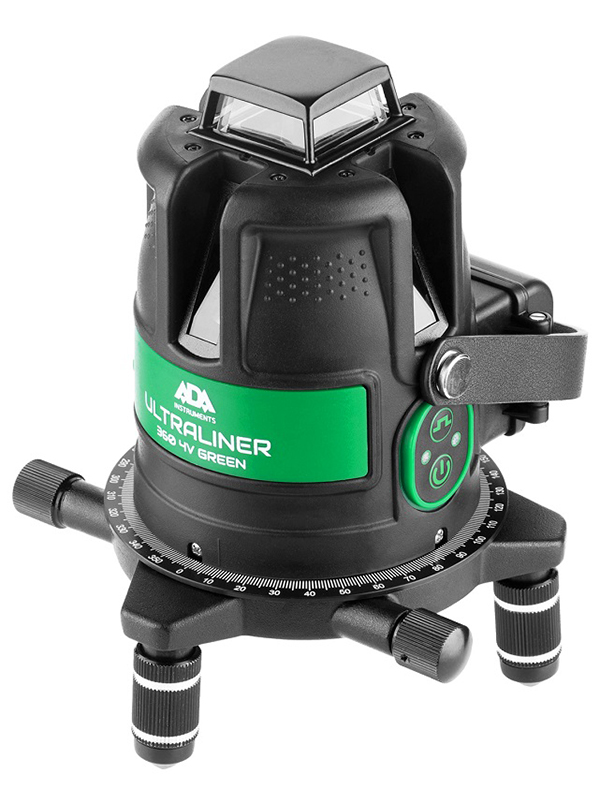 

Нивелир ADA Ultraliner 360 4V Green А00540, Ultraliner 360 4V