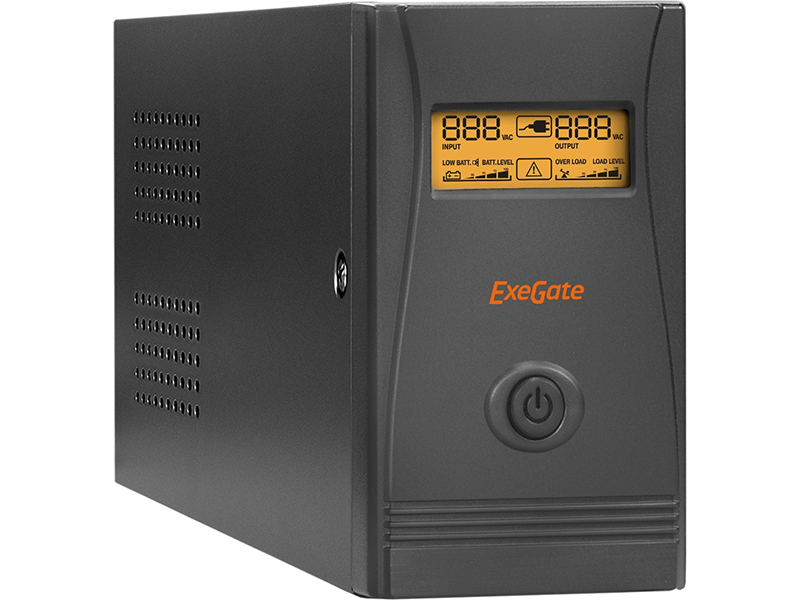 Zakazat.ru: Источник бесперебойного питания ExeGate Power Smart ULB-850.LCD.AVR.C13.RJ.USB EP285476RUS