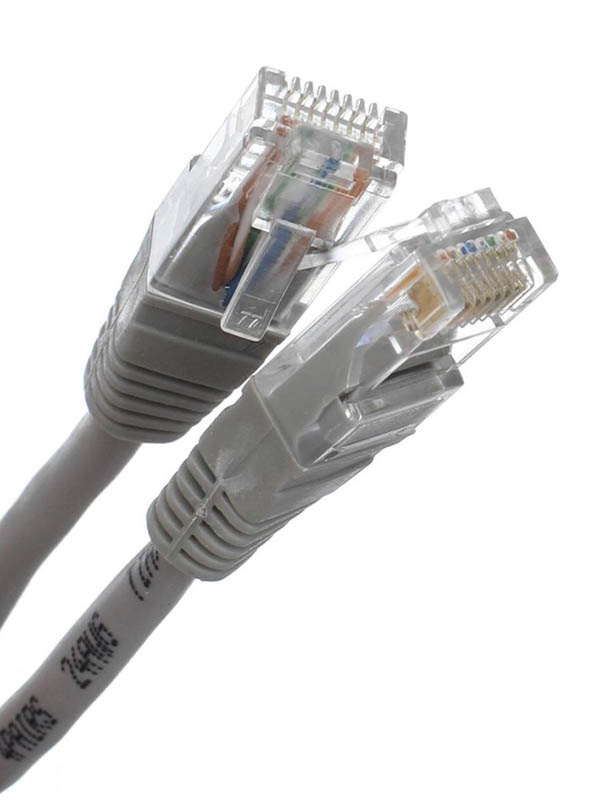 Сетевой кабель Telecom UTP cat.5e 50m Grey NA102-50M кабель telecom rj45 rj45 m m 1м grey na102 utp c6 1m