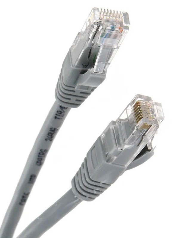 Zakazat.ru: Сетевой кабель Telecom UTP cat.6 20m Grey NA102-UTP-C6-20M