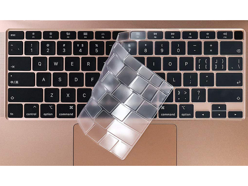 фото Аксессуар накладка на клавиатуру wiwu для apple macbook air 13 2020 keyboard protector clear 6973218932668