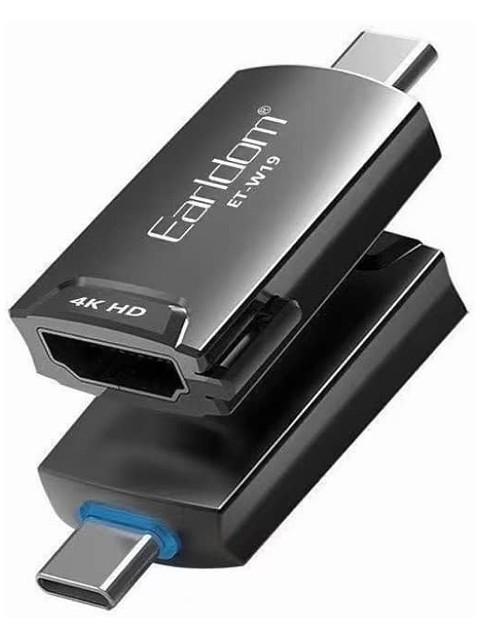 Аксессуар Earldom ET-W19 Type-C - HDMI 4K