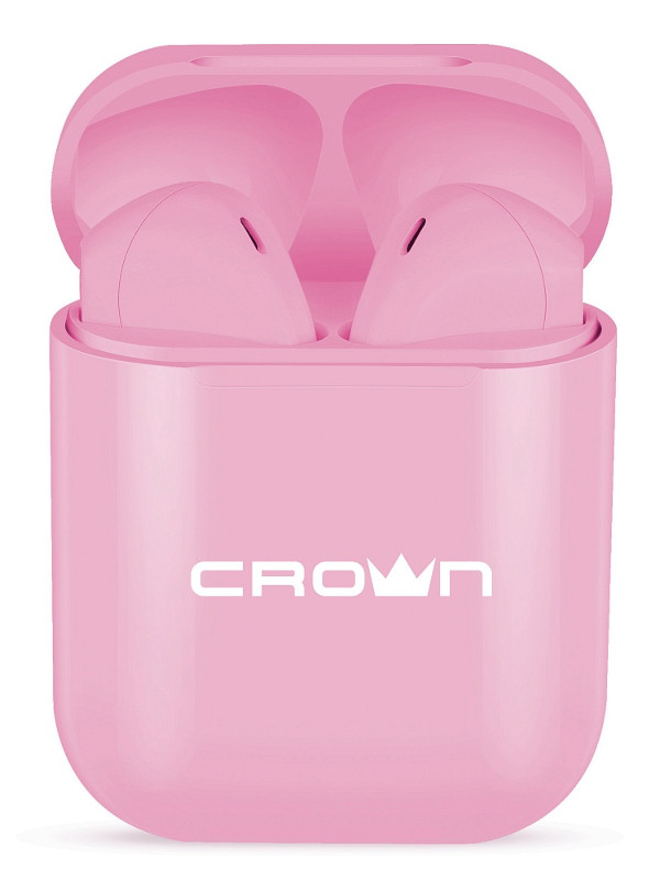 фото Наушники crown cmtws-5005 pink crown micro