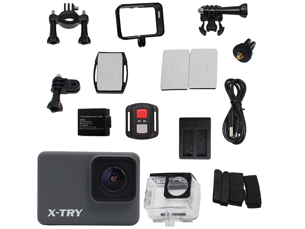 Экшн-камера X-Try XTC263 RC Real 4K Wi-Fi Battery экшн камера маска x try xtм101 fhd wi fi blue