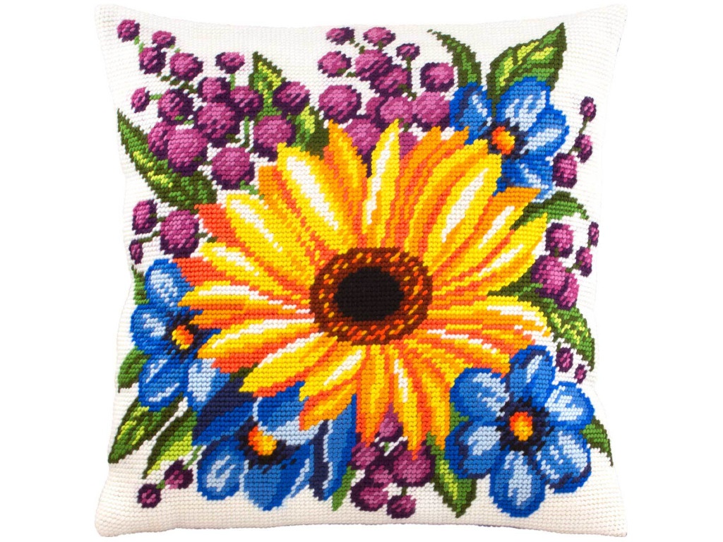 

Набор для творчества Borovsky&Sons Чарiвниця Sunflowers flowers 40х40cm V277, V277