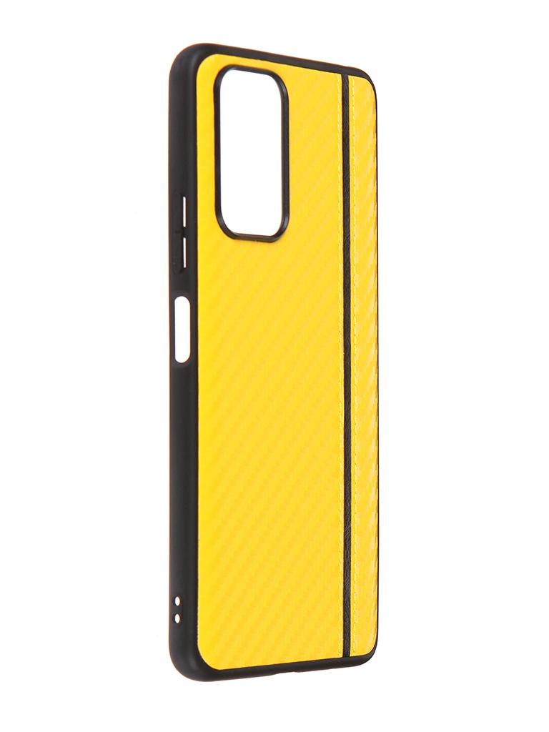 Чехол G-Case для Xiaomi Redmi Note 10 Pro Carbon Yellow GG-1467