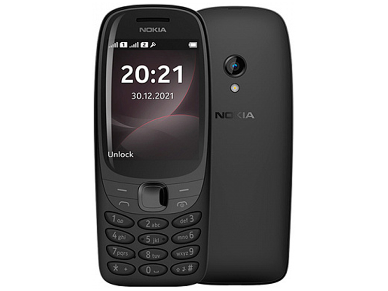 Сотовый телефон Nokia 6310 (2021) Black сотовый телефон nokia 105 ss 2023 ta 1569 black