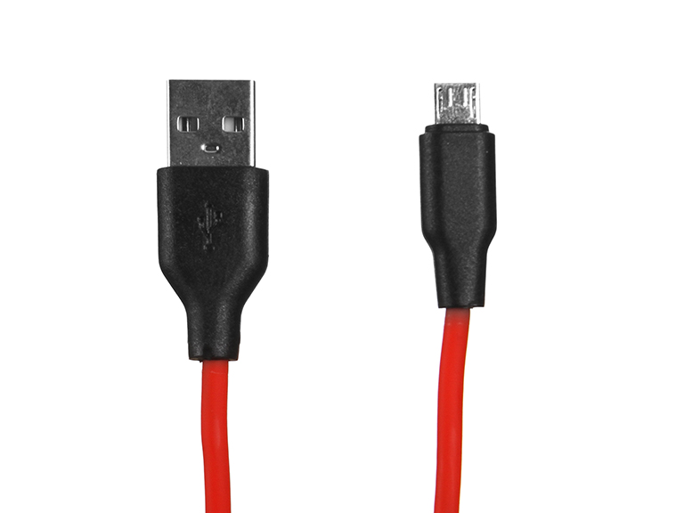 Аксессуар Exployd Keen USB - MicroUSB 2.1A 1.0m Red EX-K-1184