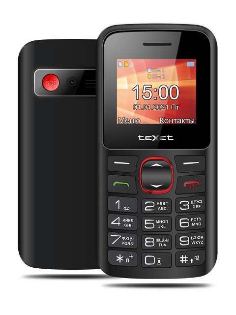 Zakazat.ru: Сотовый телефон teXet TM-B315 Black