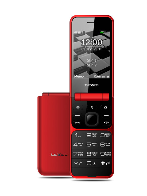Zakazat.ru: Сотовый телефон teXet TM-405 Red