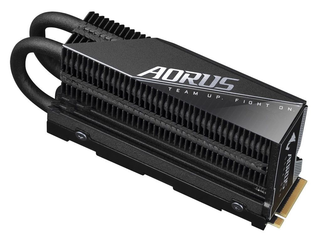 фото Твердотельный накопитель gigabyte aorus gen4 7000s premium 1tb gp-ag70s1tb-p