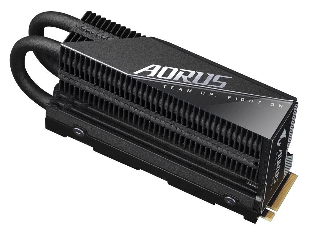 

Твердотельный накопитель GigaByte Aorus Gen4 7000s Premium 2Tb GP-AG70S2TB-P, Aorus Gen4 7000s Premium