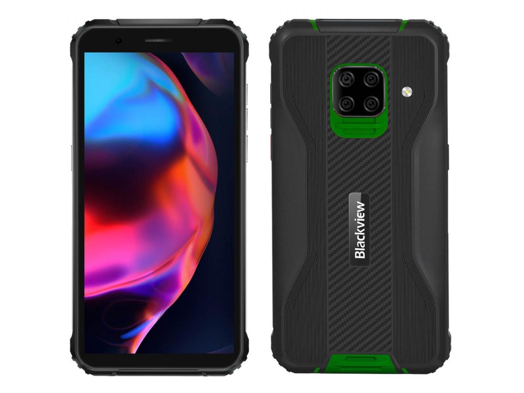 фото Сотовый телефон blackview bv5100 4/64gb black-green