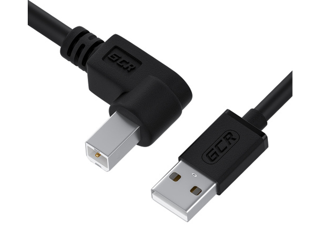 

Аксессуар GCR USB 2.0 AM - BM 1.5m Black GCR-52916, GCR-52916