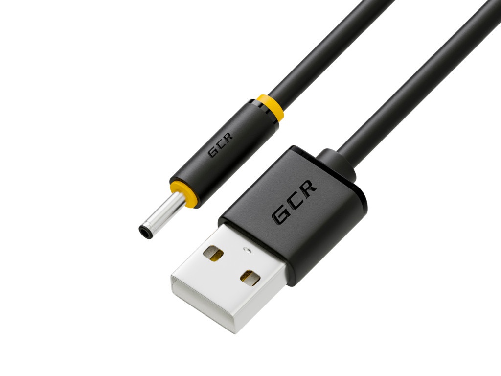 

Аксессуар GCR USB AM - DC Jack 3.5mm 0.5m GCR-50588, GCR-50588