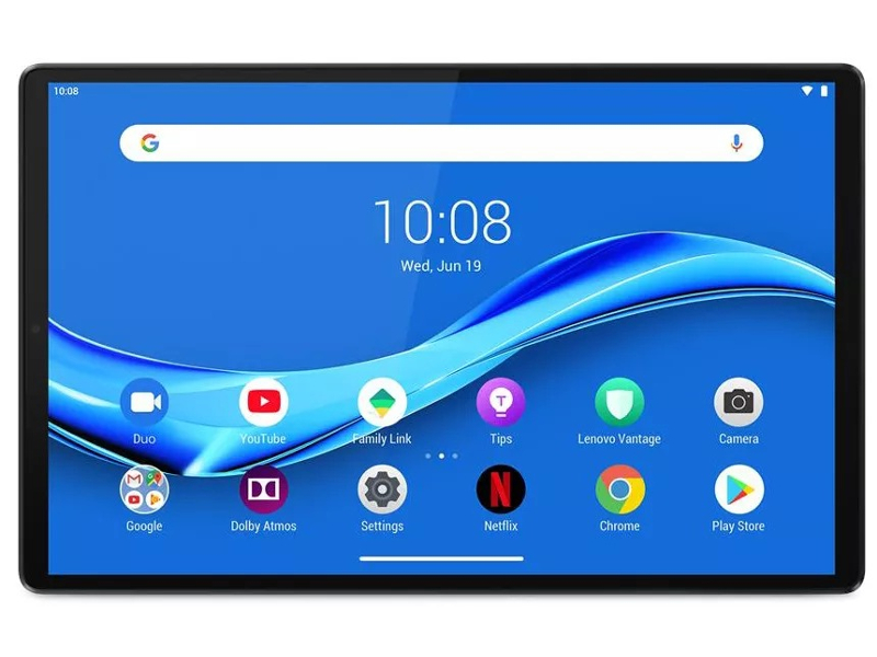 фото Планшет lenovo tab m10 fhd plus tb-x606f za5t0284ru (mediatek helio p22t 2.3 ghz/4096mb/64gb/wi-fi/bluetooth/cam/10.3/1920x1200/android)