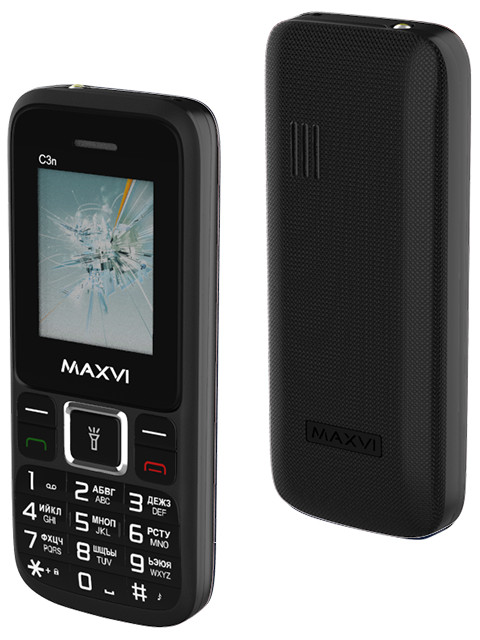 Сотовый телефон MAXVI C3n Black