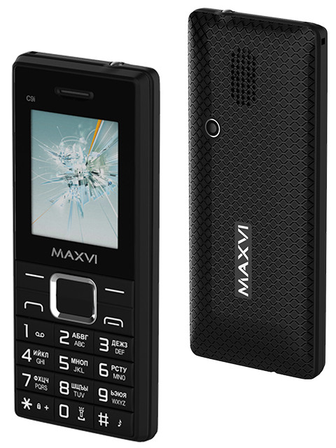 Сотовый телефон Maxvi C9i Black