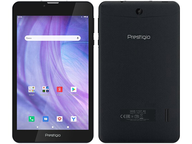 фото Планшет prestigio wize 1107 4g black pmt1107_4g_d (spreadtrum sc9832e 1.4 ghz/1024mb/16gb/4g/wi-fi/bluetooth/7.0/600x1024/android)