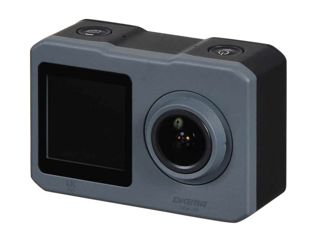 Экшн-камера Digma DiCam 520 4K Wi-Fi 1420438 цена и фото