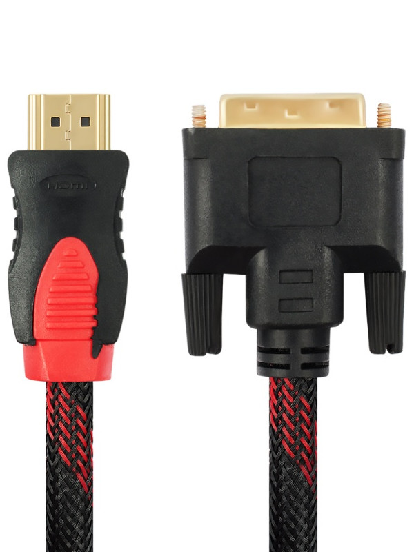 Аксессуар Vixion CAB14 HDMI (M) - DVI-I (M) 3m Black