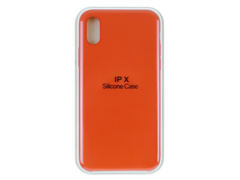 фото Чехол vixion для apple iphone x orange gs-00000569