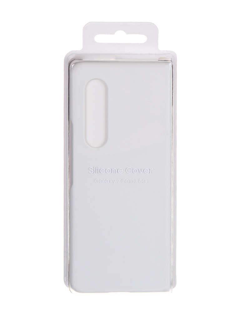 Чехол для Samsung Galaxy Z Fold 3 F926 Silicone Cover White EF-PF926TWEGRU