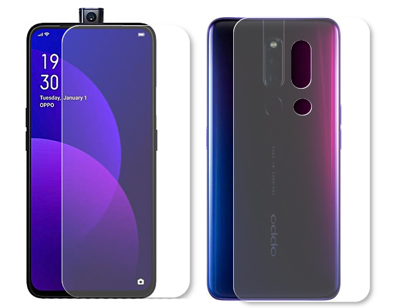 Гидрогелевая пленка LuxCase для Oppo F11 Pro 0.14mm Front and Back Matte 86776 гидрогелевая пленка luxcase для oneplus 9 pro 0 14mm front and back matte 86335