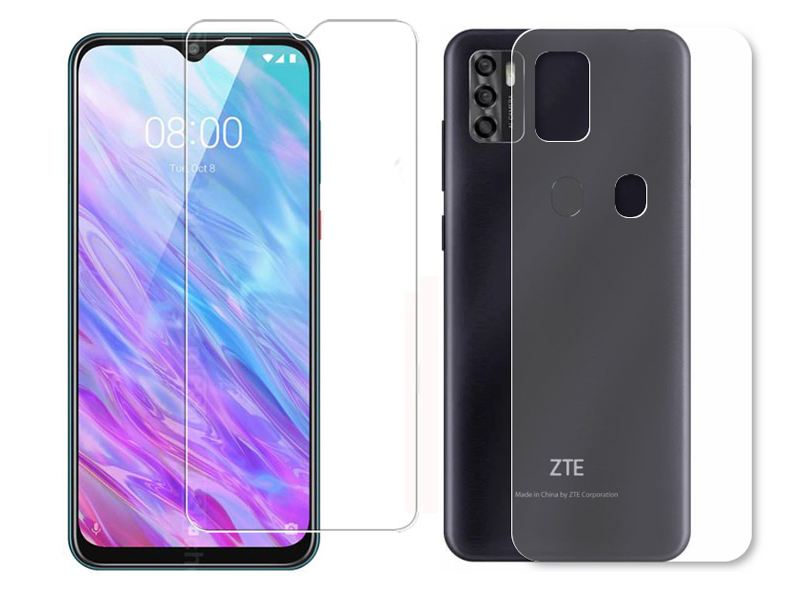 Гидрогелевая пленка LuxCase для ZTE Blade A7S 2020 0.14mm Front and Back Matte 86767 гидрогелевая пленка luxcase для oppo a12 2020 0 14mm matte front 87076
