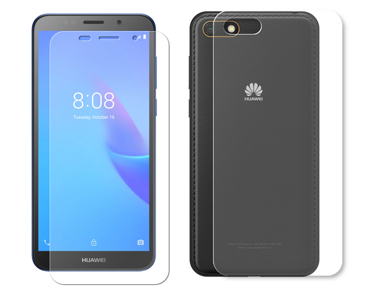 Гидрогелевая пленка LuxCase для Huawei Y5 Lite 0.14mm Front and Back Matte 86764 цена и фото