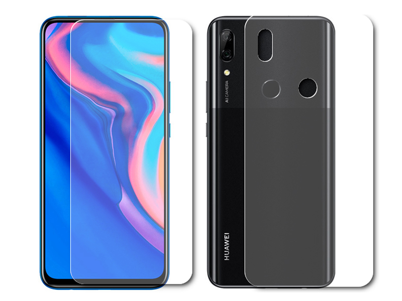 цена Гидрогелевая пленка LuxCase для Huawei P Smart Z 0.14mm Front and Back Matte 86761