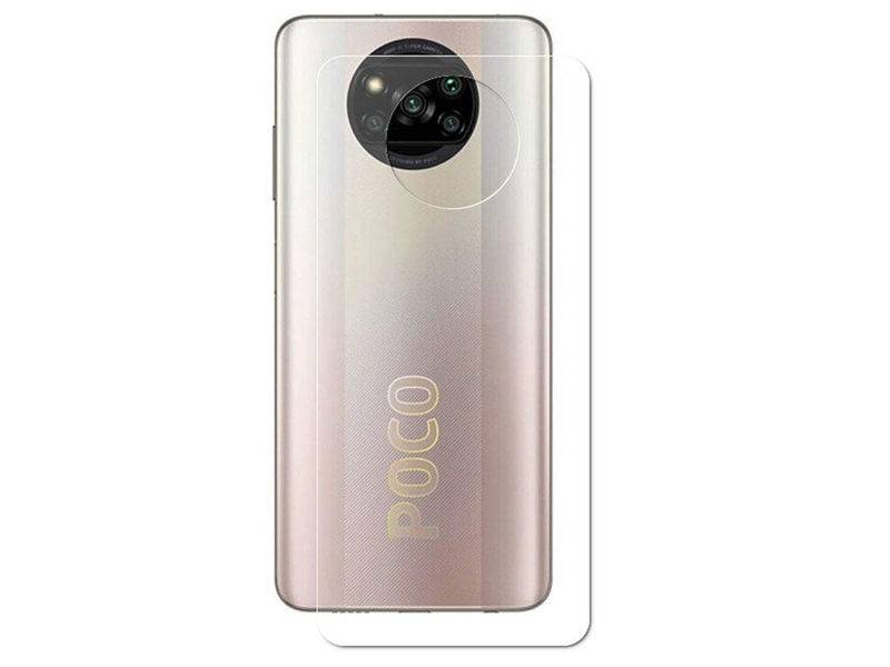 

Гидрогелевая пленка LuxCase для Poco X3 NFC 0.14mm Back Matte 86745, Poco X3