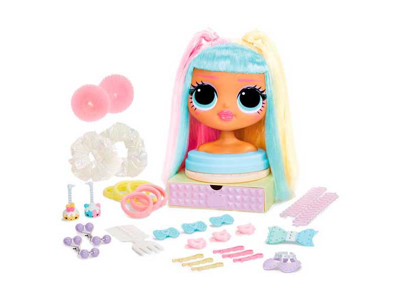

LOL OMG Голова для создания причесок-2 Candylicious 572008, Candylicious