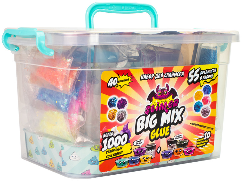 

Слайм Slime Big Mix Glue SR142, Big Mix Glue