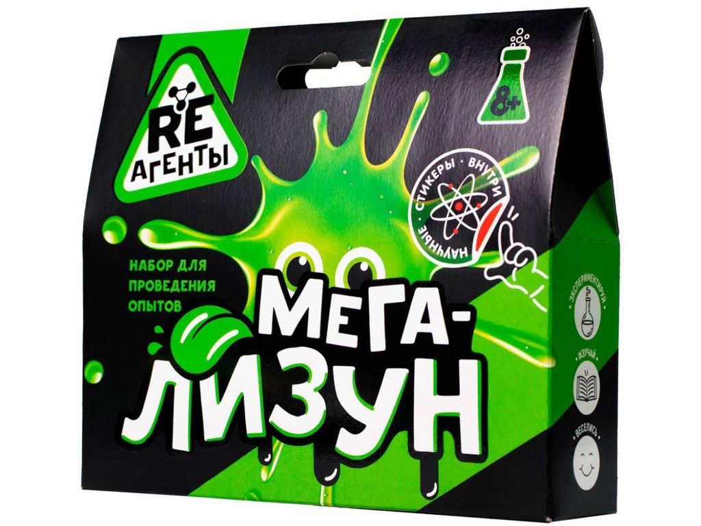 

Игра Slime Re-Агенты Мега-Лизун Green EX005T, Мега-Лизун