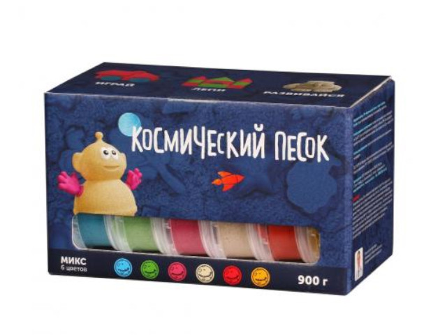 фото Набор для лепки slime 6 по 150гр микс kpm6015