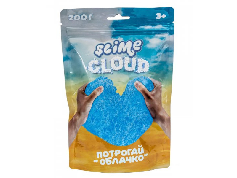 фото Слайм slime cloud голубое небо с ароматом тропик 200гр s130-23